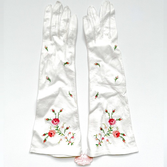 Denise Francelle Vintage Leather Gloves - Picture 1 of 6